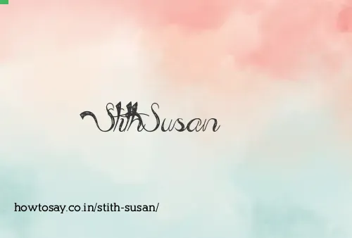 Stith Susan