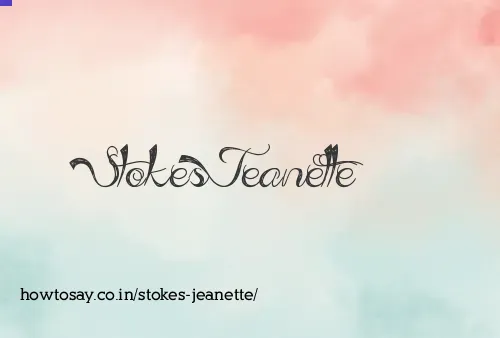 Stokes Jeanette