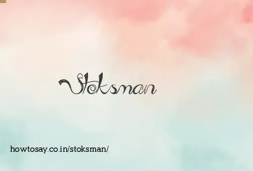 Stoksman