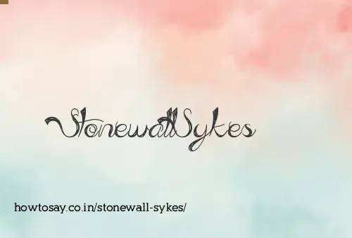 Stonewall Sykes