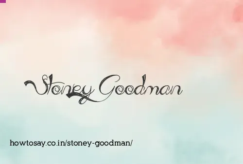 Stoney Goodman