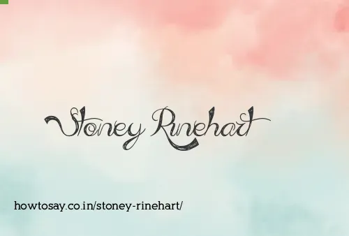 Stoney Rinehart