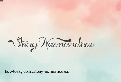 Stony Normandeau