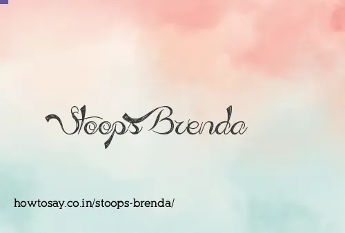 Stoops Brenda