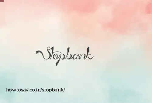 Stopbank