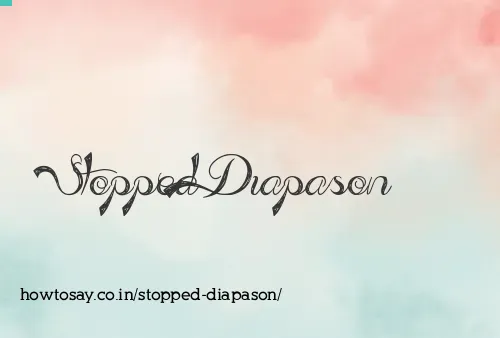 Stopped Diapason