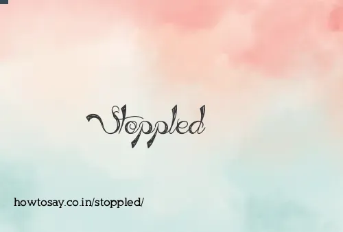 Stoppled