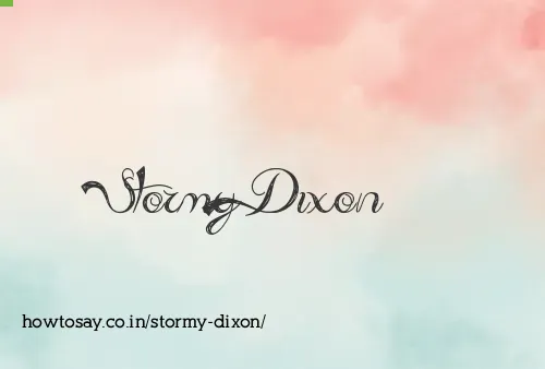 Stormy Dixon