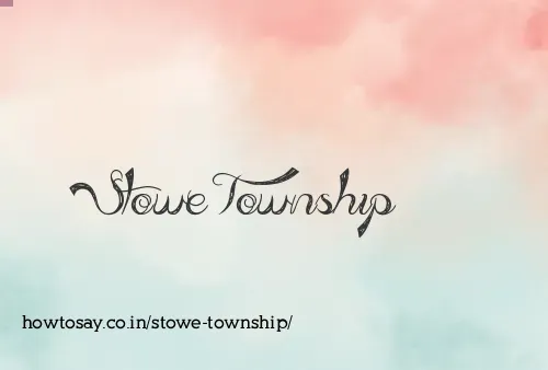 Stowe Township