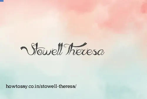 Stowell Theresa