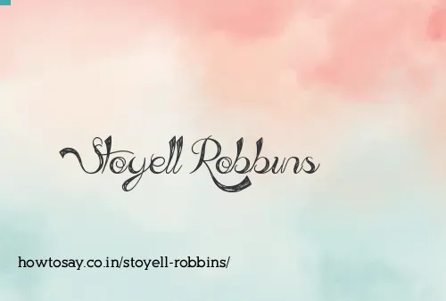 Stoyell Robbins