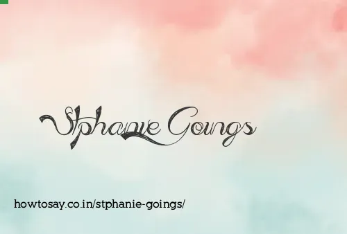 Stphanie Goings