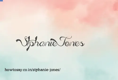 Stphanie Jones