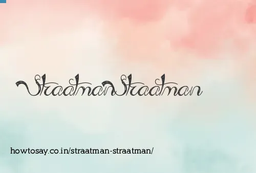 Straatman Straatman