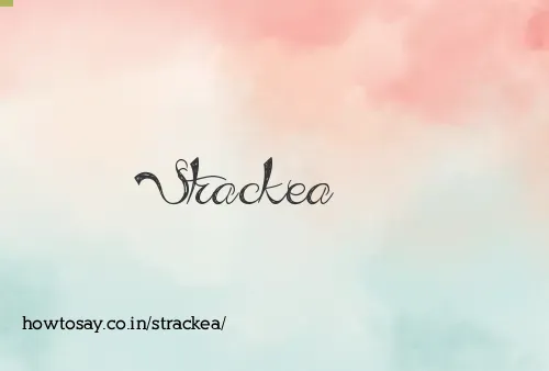 Strackea