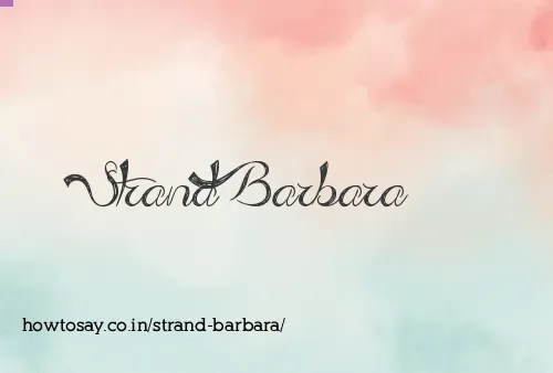 Strand Barbara