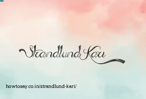 Strandlund Kari