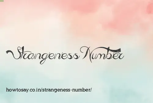 Strangeness Number