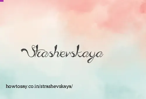 Strashevskaya