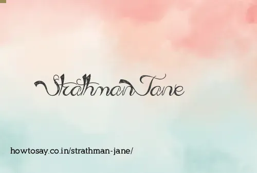 Strathman Jane