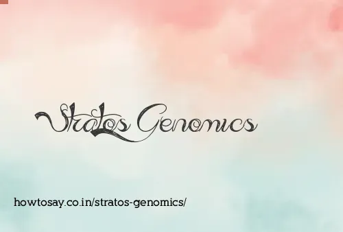 Stratos Genomics