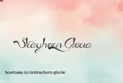 Strayhorn Gloria