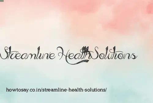 Streamline Health Solutions