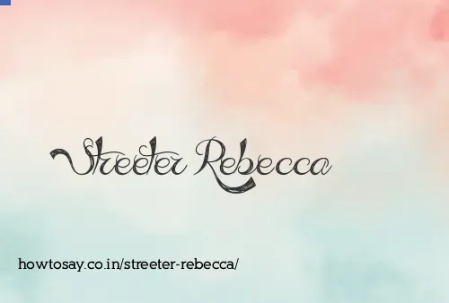 Streeter Rebecca