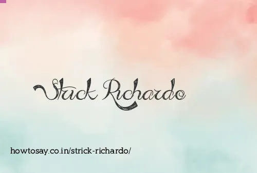 Strick Richardo