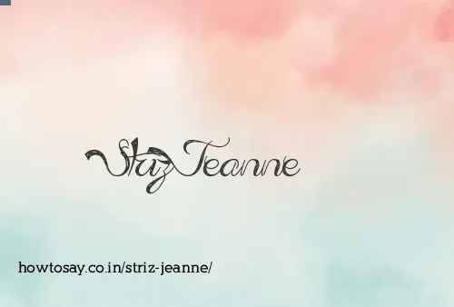 Striz Jeanne