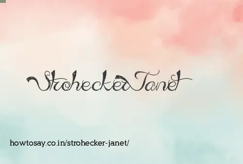 Strohecker Janet
