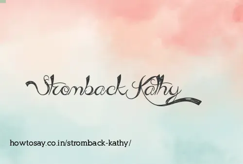 Stromback Kathy