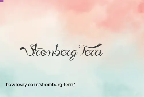 Stromberg Terri