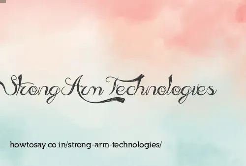 Strong Arm Technologies