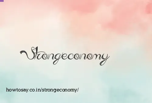 Strongeconomy