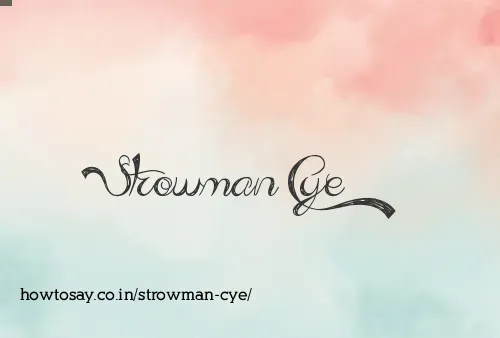 Strowman Cye