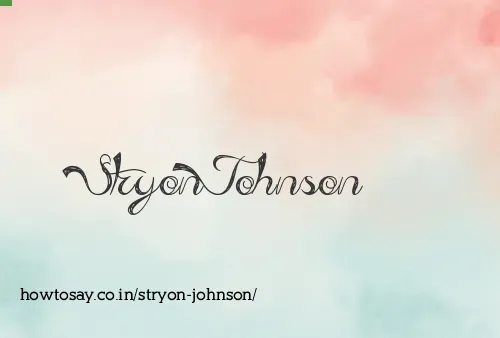 Stryon Johnson