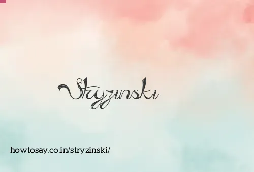 Stryzinski