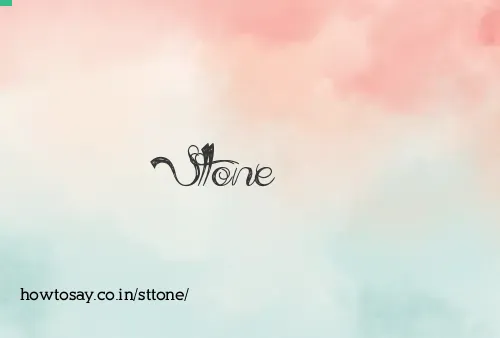Sttone