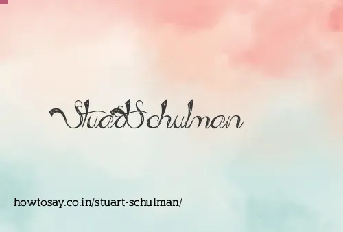 Stuart Schulman