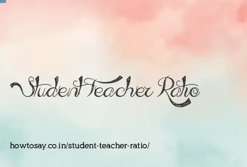 Student Teacher Ratio