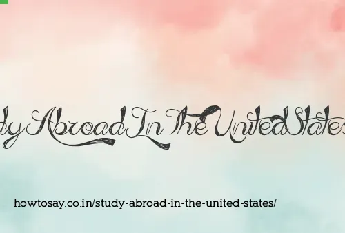 Study Abroad In The United States