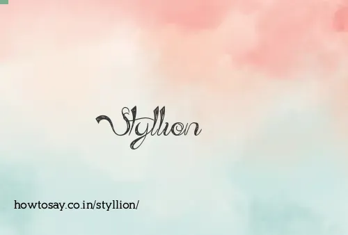 Styllion
