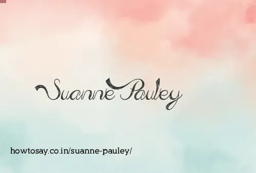 Suanne Pauley