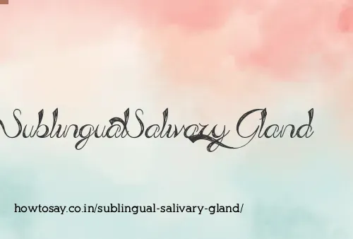Sublingual Salivary Gland