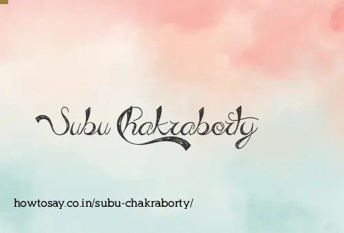 Subu Chakraborty