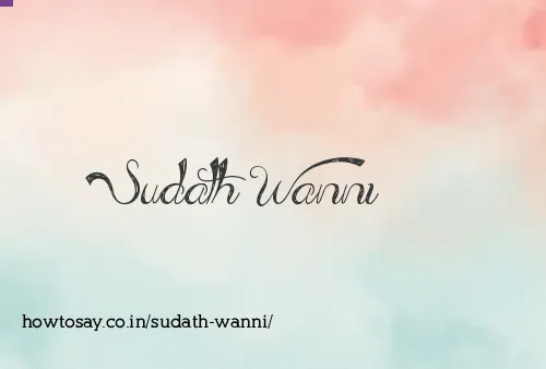 Sudath Wanni