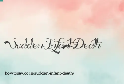 Sudden Infant Death
