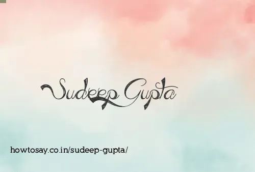 Sudeep Gupta