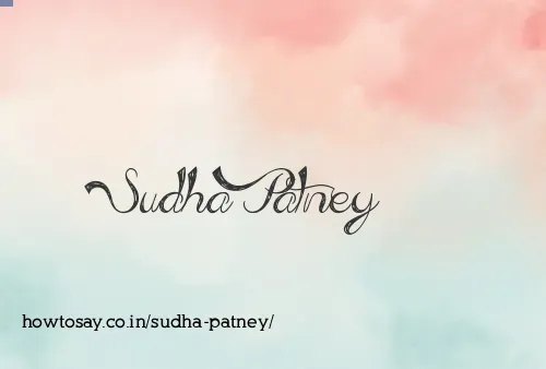 Sudha Patney